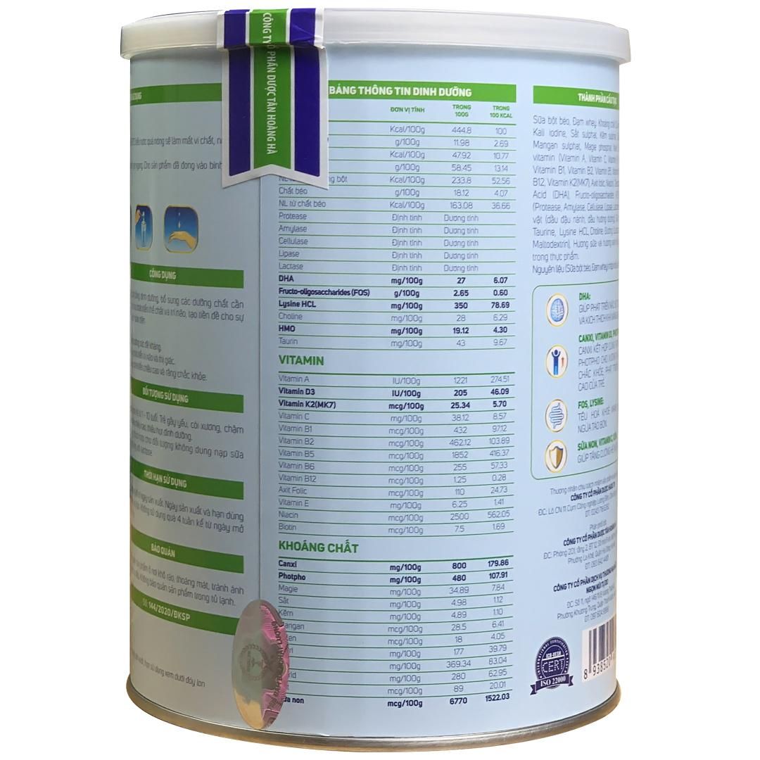 Sữa PC100 IQ Grow Colostrum 900g