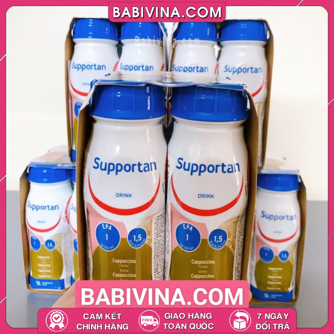 Thùng Sữa Supportan Drink 200ml 24 Chai | Người Bệnh Ung Thư | Mua Supportan Chính Hãng Giá Tốt Nhất Tại Babivina