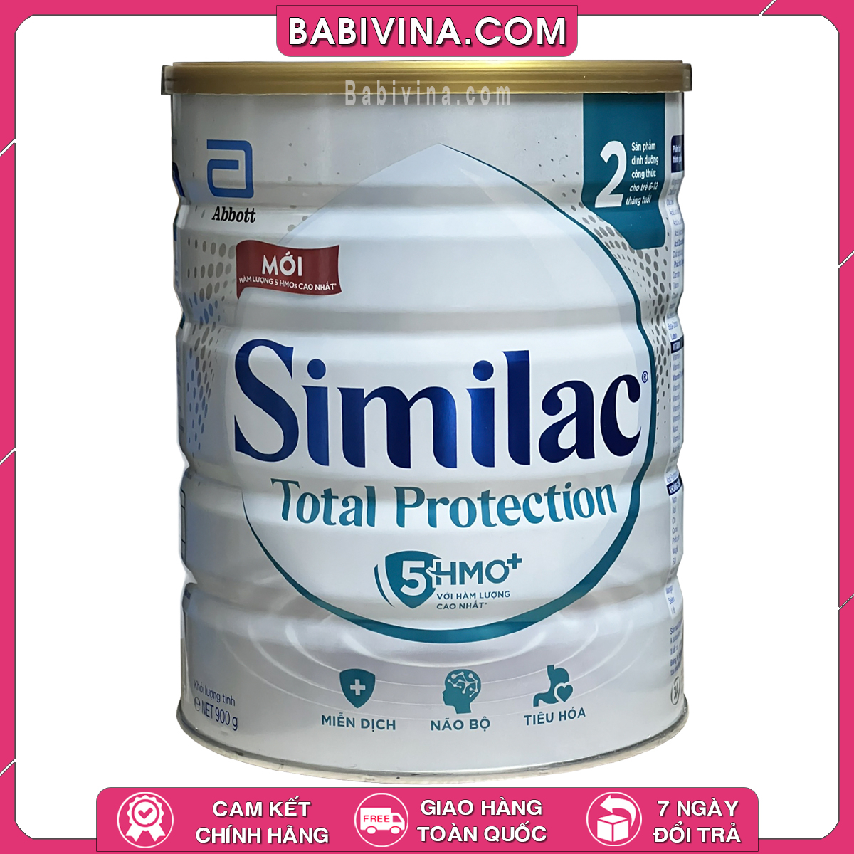 Sữa Similac Total Protection 2 900g | Trẻ 6-12 Tháng Tuổi | Chính Hãng Abbott, Giá Tốt Nhất Tại Babivina