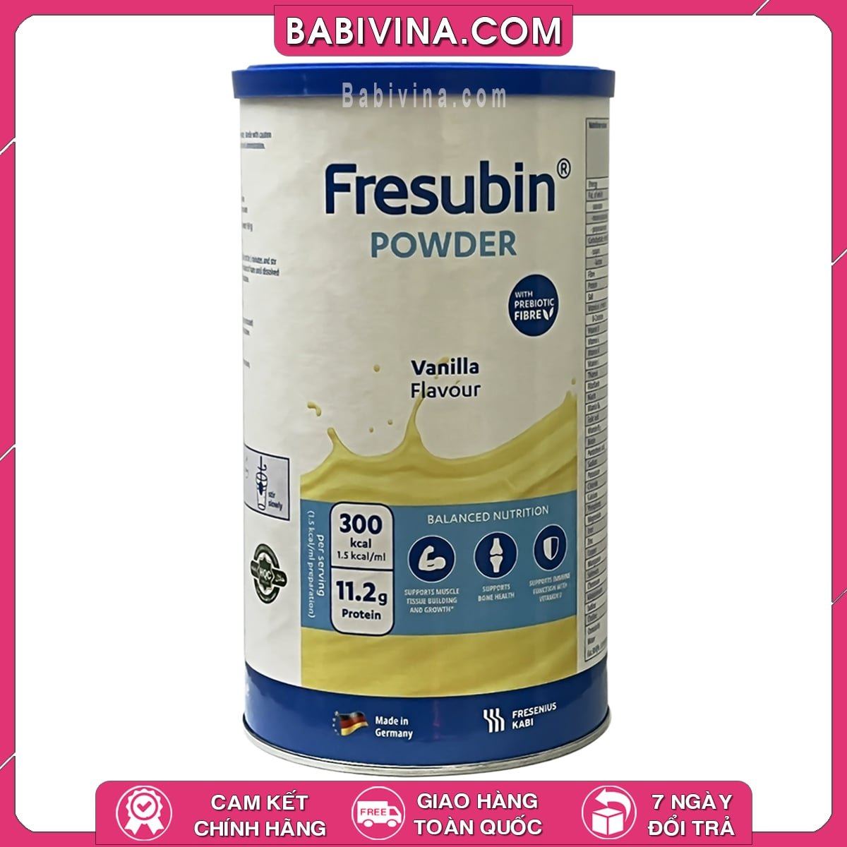 Sữa Fresubin Powder Fibre 500g | Dinh Dưỡng Cao Năng Lượng Cho Người Cao Tuổi, Ốm Bệnh, Gầy Yếu | Chuyên Gia Dinh Dưỡng Khuyên Dùng | Mua Fresubin Chính Hãng, Giá Tốt Nhất Tại Babivina