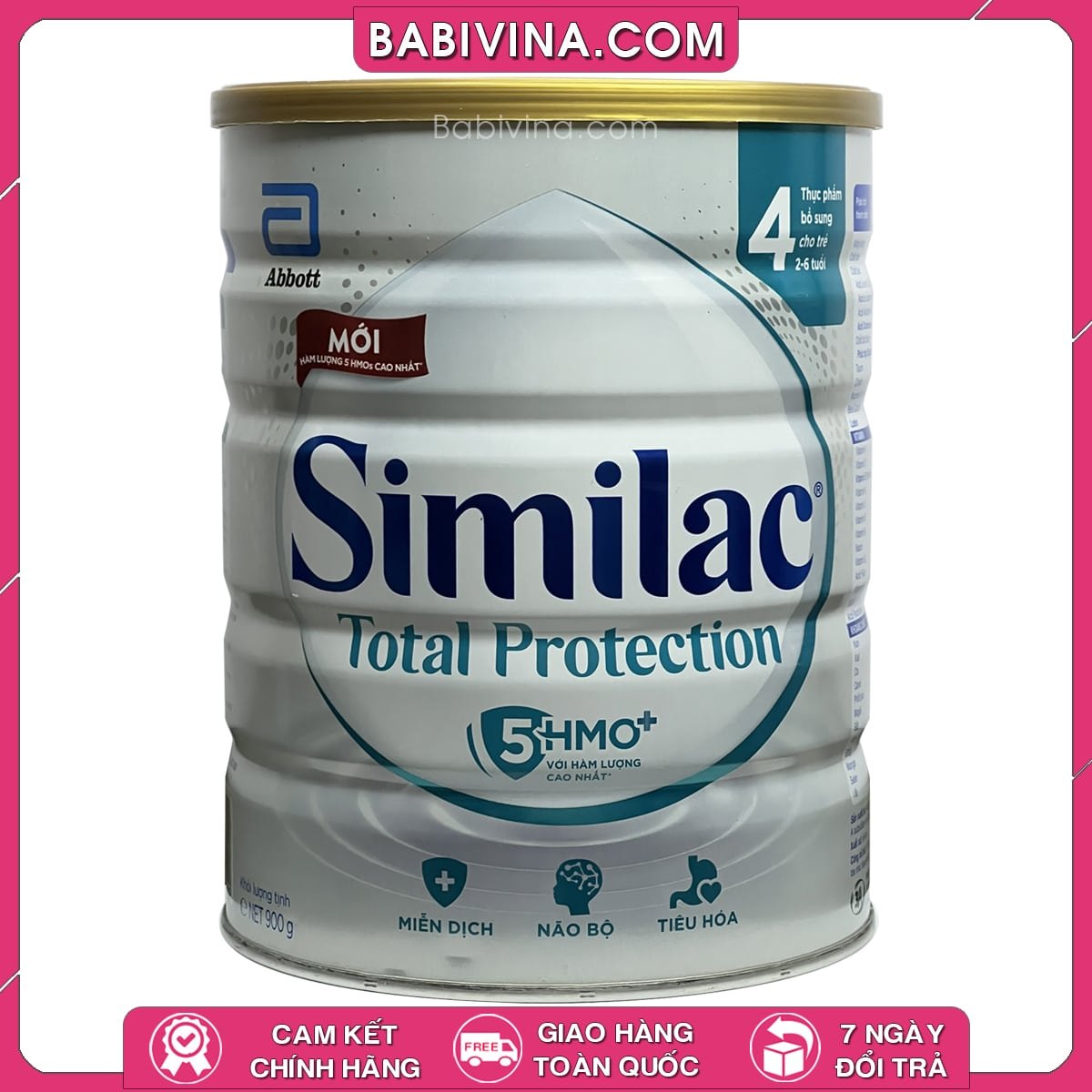 Sữa Similac Total Protection 4 900g | Trẻ Từ 2 - 6 Tuổi | Chính Hãng Abbott, Giá Tốt Nhất Tại Babivina