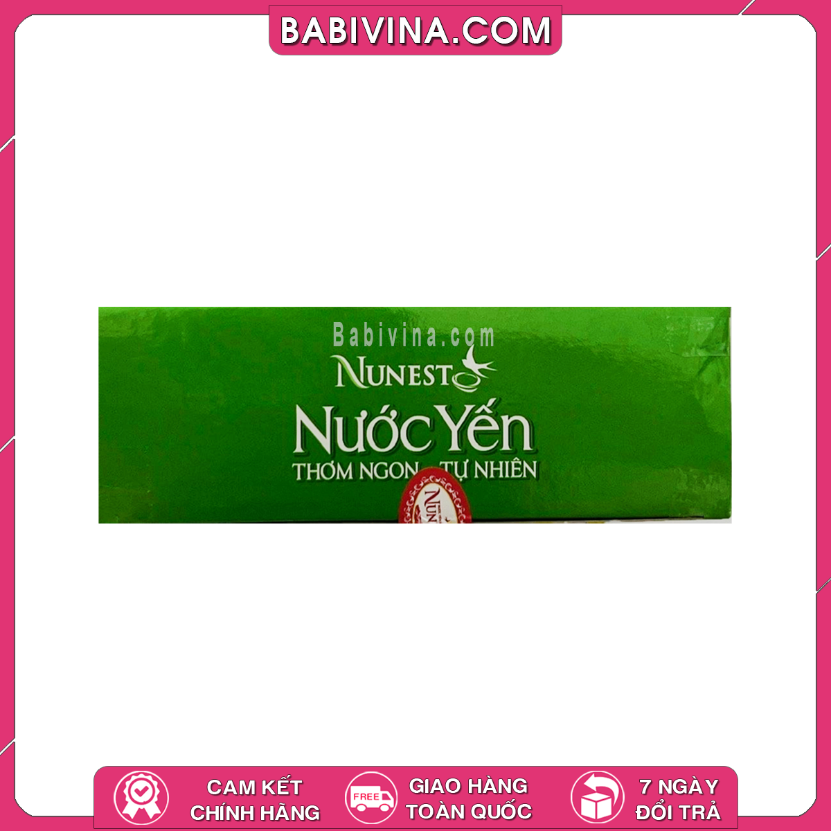 Nước Yến Tự Nhiên Nunest Đường Ăn Kiêng - Hộp 6 Lon ( 6 x 190ml) | Bổ Sung Dinh Dưỡng - Tăng Cường Sức Đề Kháng | Mua Hàng Chính Hãng, Giá Rẻ Nhất Tại Babivina