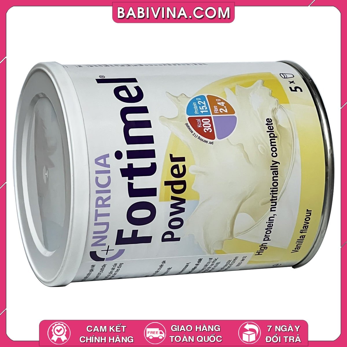 Sữa Fortimel Powder 335g | Dinh Dưỡng Cao Năng Lượng Cho Người Ốm Bệnh, Phẫu Thuật | Hãng Nutricia Hà Lan | Babivina Sữa Chính Hãng, Bán Lẻ Giá Sỉ