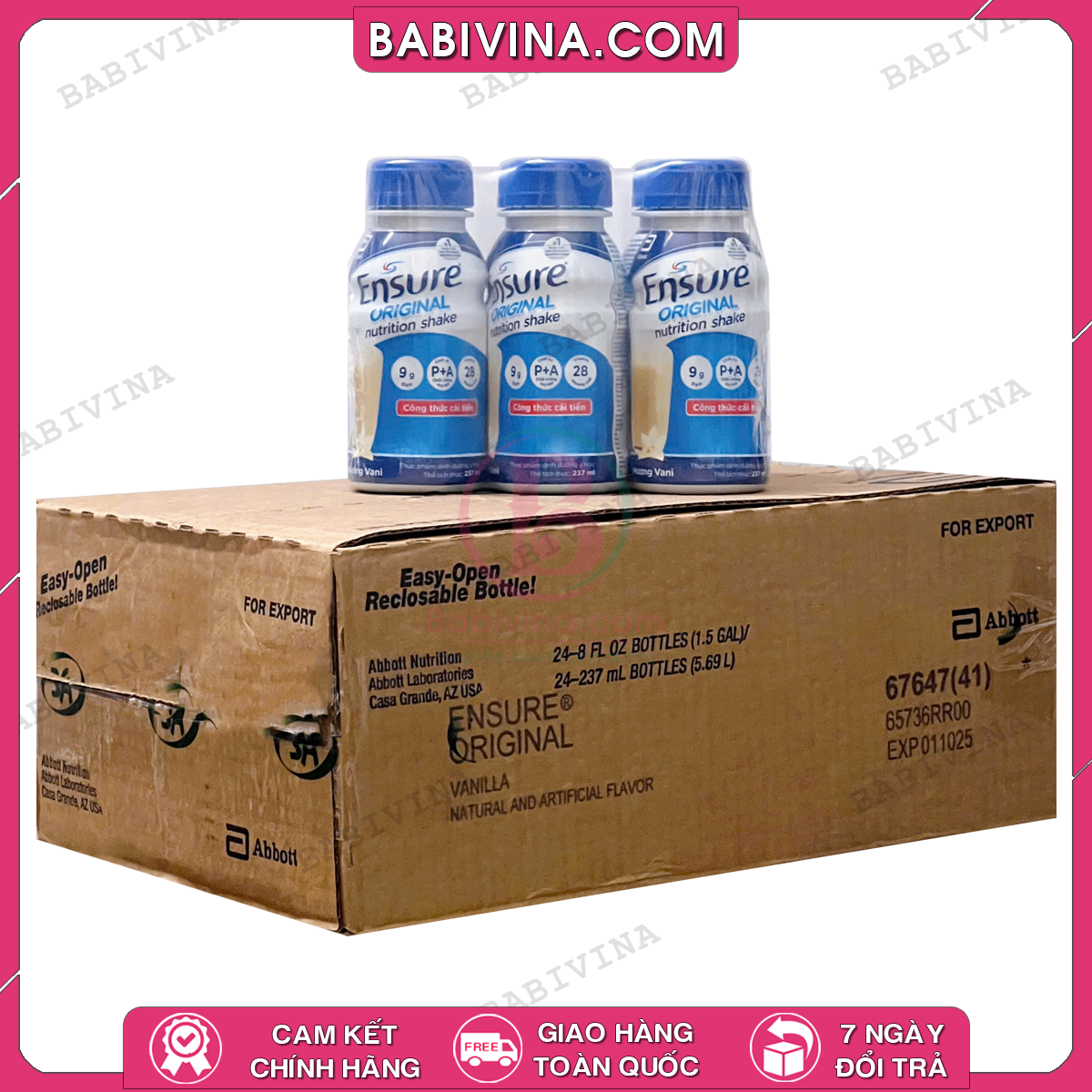 Sữa Nước Ensure 237ml