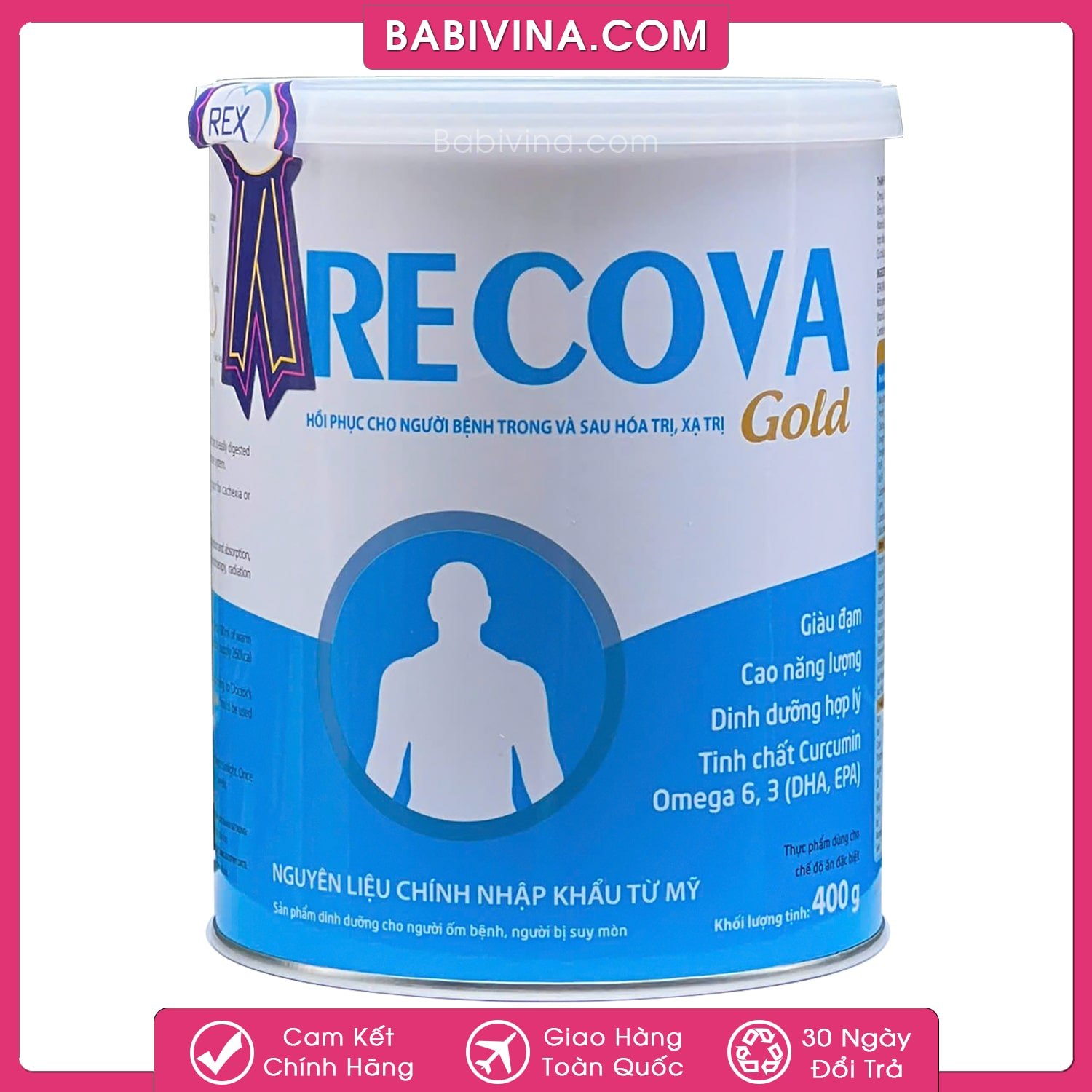 Sữa Recova Gold 400g | Dành Cho Người Bệnh Ung Thư | Mua Sữa Recova Chính Hãng, Giá Tốt Nhất Tại Babivina