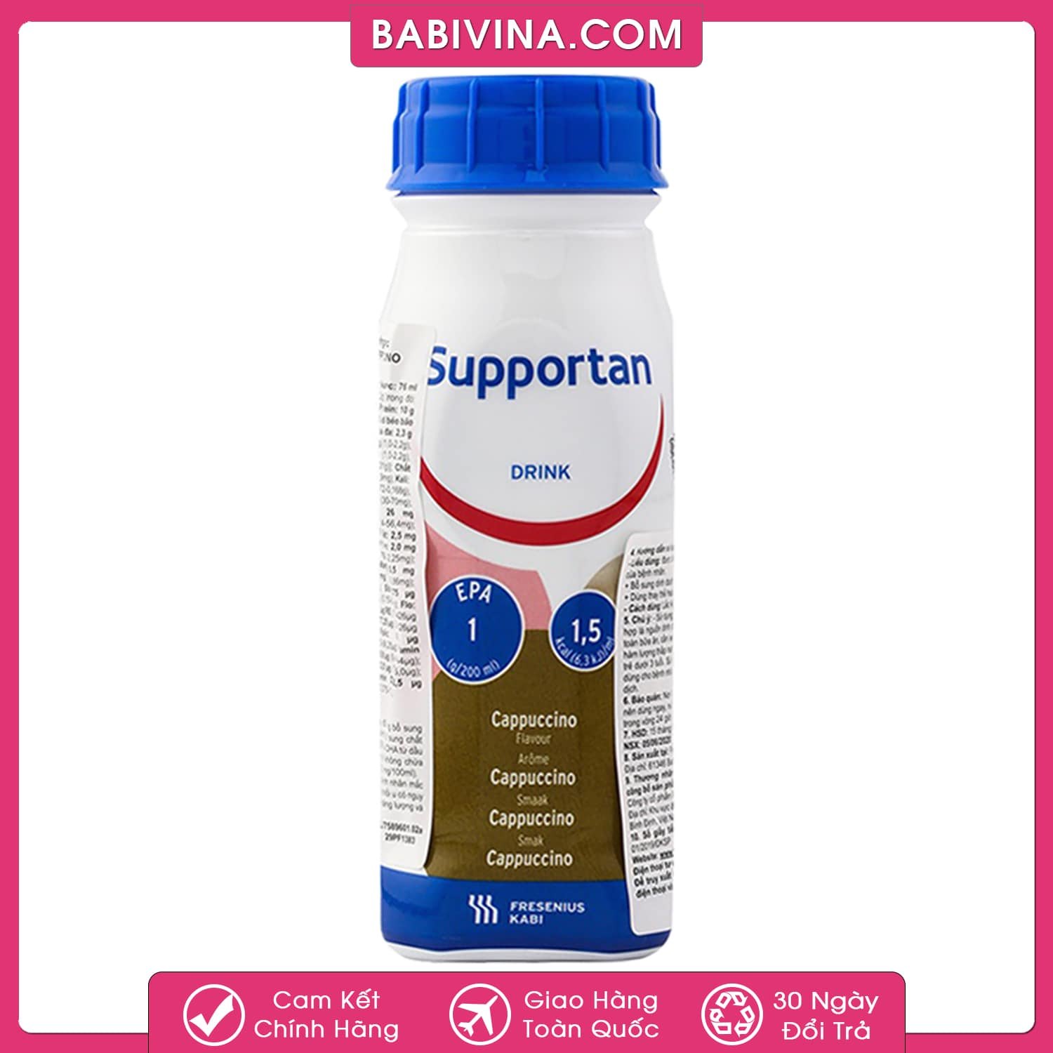 Thùng Sữa Supportan Drink 200ml 24 Chai | Người Bệnh Ung Thư | Mua Supportan Chính Hãng Giá Tốt Nhất Tại Babivina