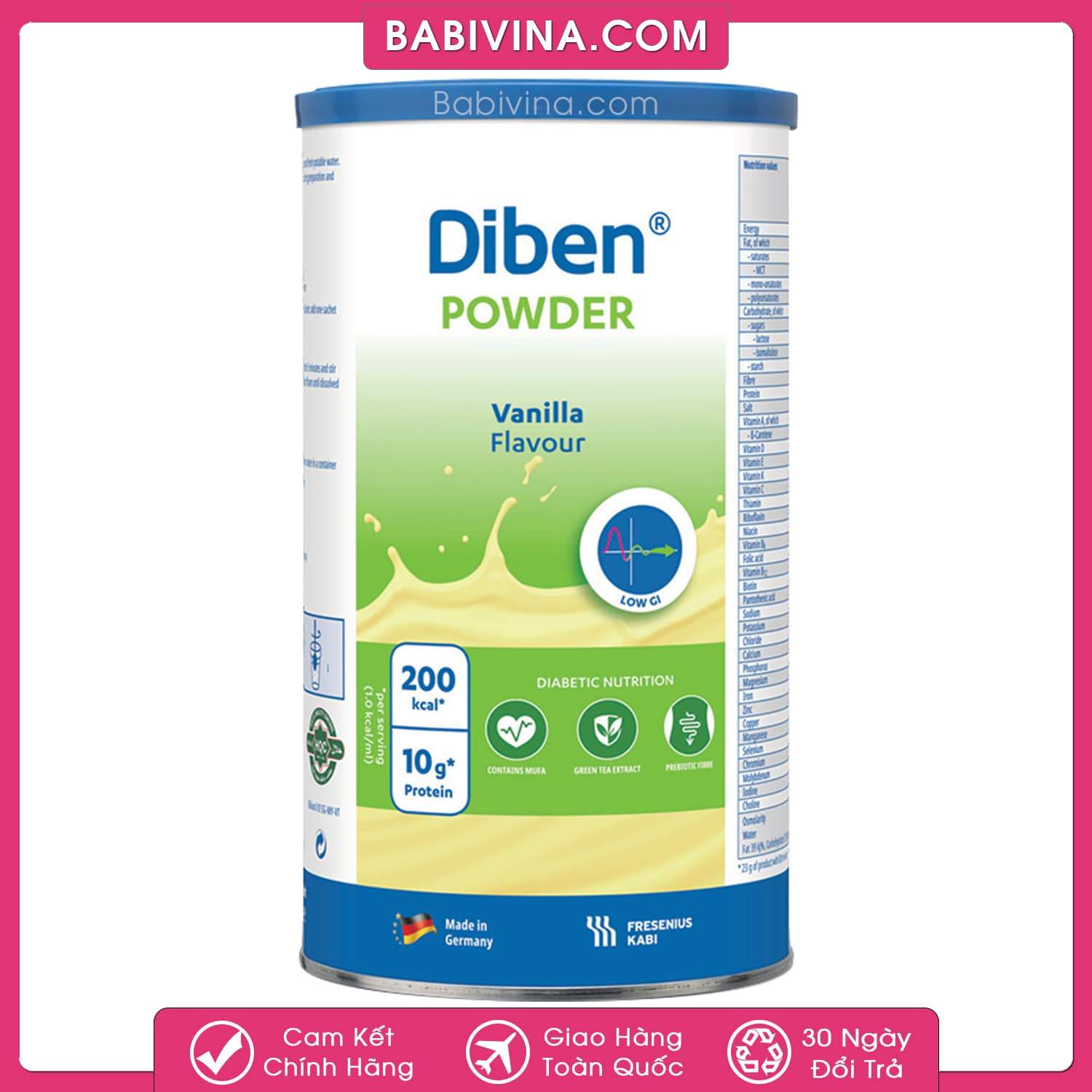 Sữa Diben Powder | Bệnh Nhân Tiểu Đường | Mua Diben Powder Chính Hãng, Giá Tốt Nhất Tại Babivina