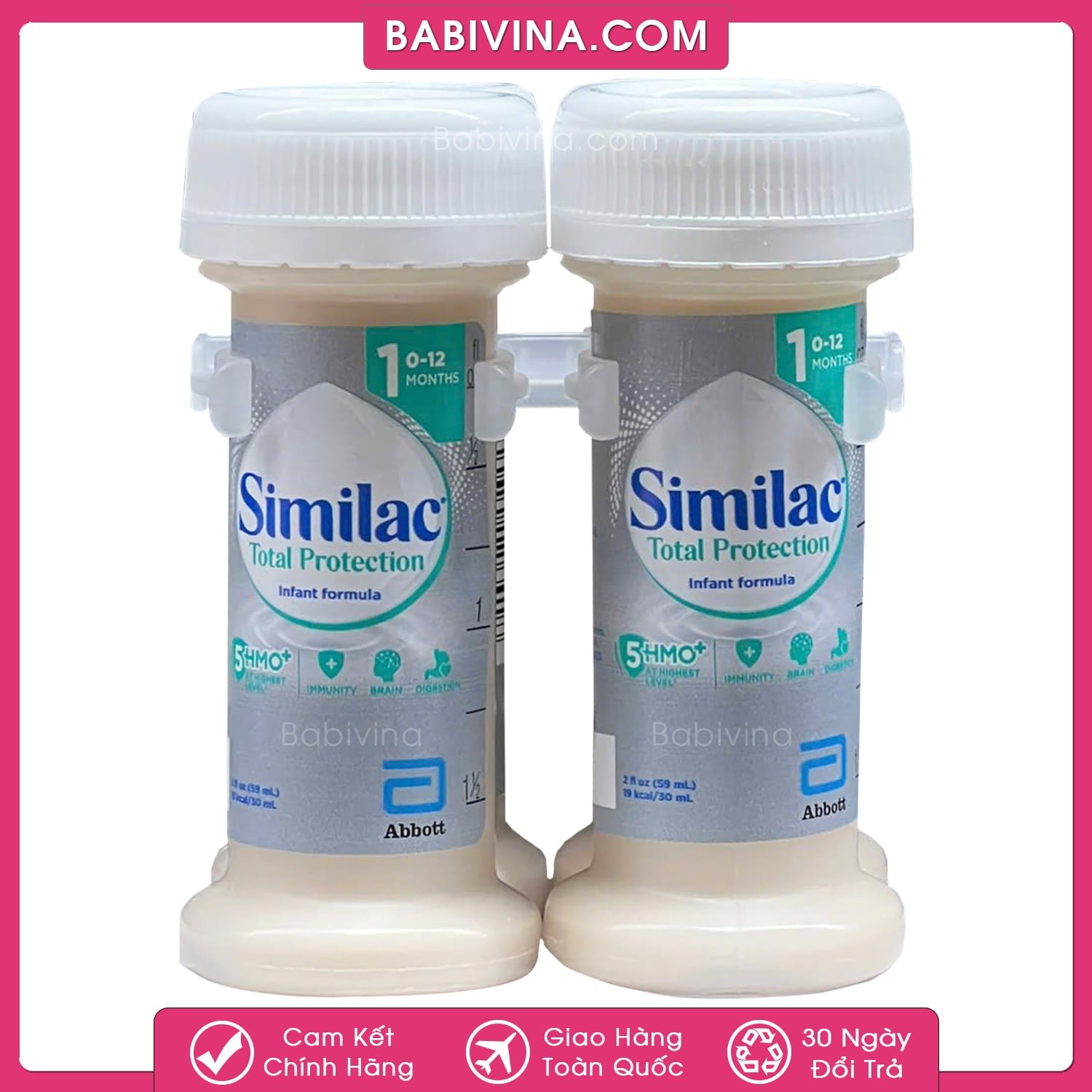 Thùng Sữa Similac Total Protection Nước | Trẻ Từ 0-12 Tháng Tuổi Sinh Mổ | Mua Similac Protection Nước Chính Hãng, Giá Tốt nhất Tại Babivina