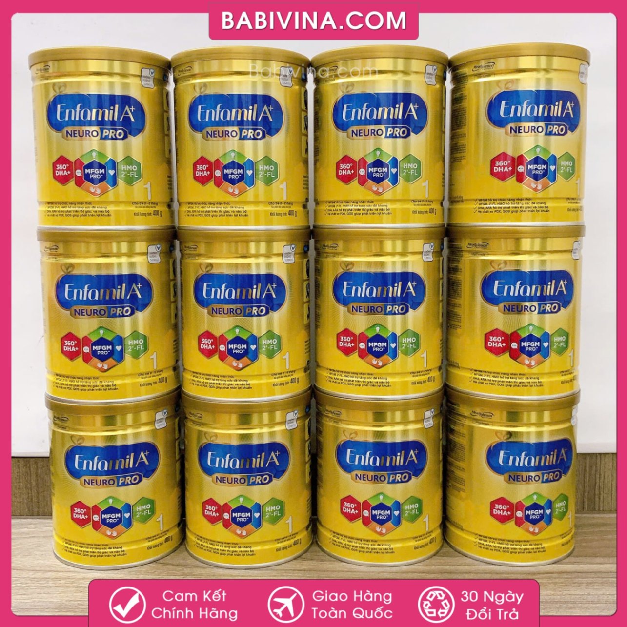 Sữa Enfamil A+ 1 400g l Trẻ Từ 0-6 Tháng Tuổi Phát Triển Toàn Diện | Mua Enfamil Chính Hãng, Giá Tốt Nhất Tại Babivina