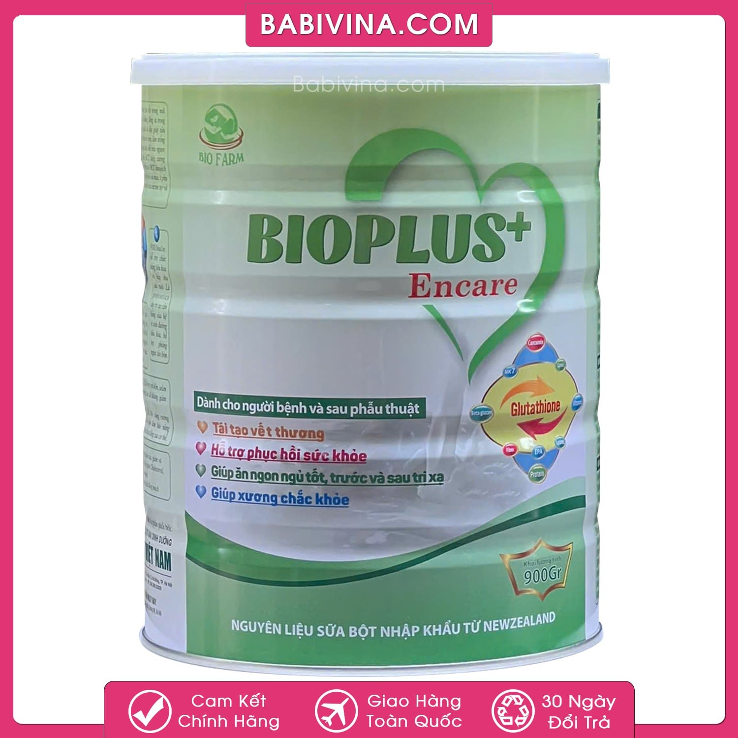Sữa Bioplus+ Encare 900g | Người Ốm Bệnh, Phẫu Thuật, Bệnh Nhân Ung Thư, Bệnh Tim, Bệnh Gan | Mua Bioplus Encare Chính Hãng, Giá Tốt Nhất Tại Babivina