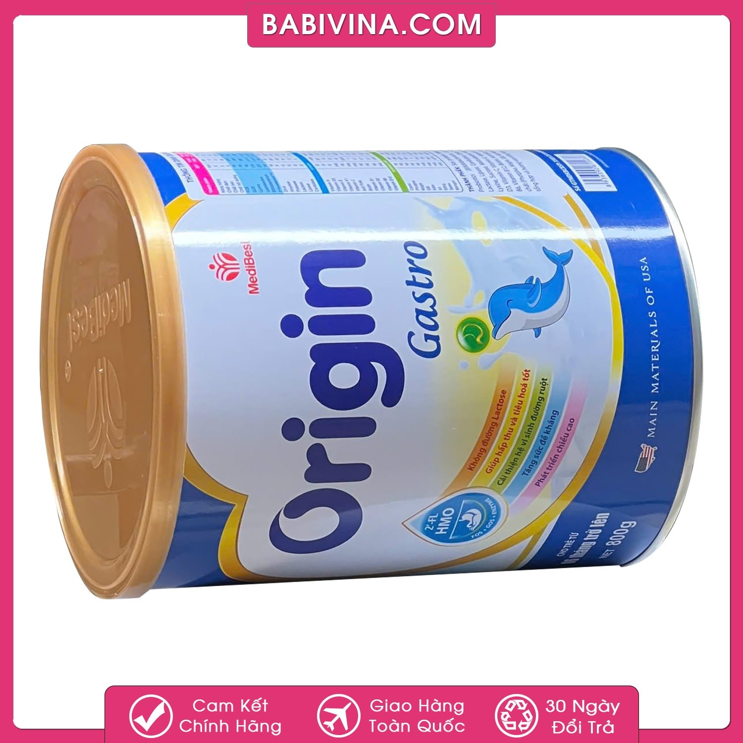 Sữa Origin Gastro 800g | Trẻ Từ 6 Tháng Tuổi, Tốt Cho Hệ Tiêu Hóa | Mua Origin Gastro Chính Hãng, Giá Rẻ Nhất Tại Babivina