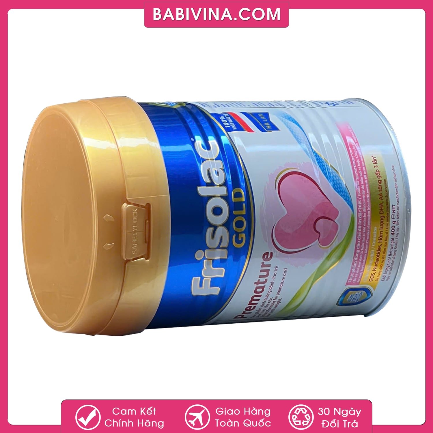 Sữa Frisolac Gold Premature 400g | Trẻ Sinh Cực Non, Nhẹ Cân | Mua Frisolac Gold Premature Chính Hãng, Giá Tốt Nhất Tại Babivina