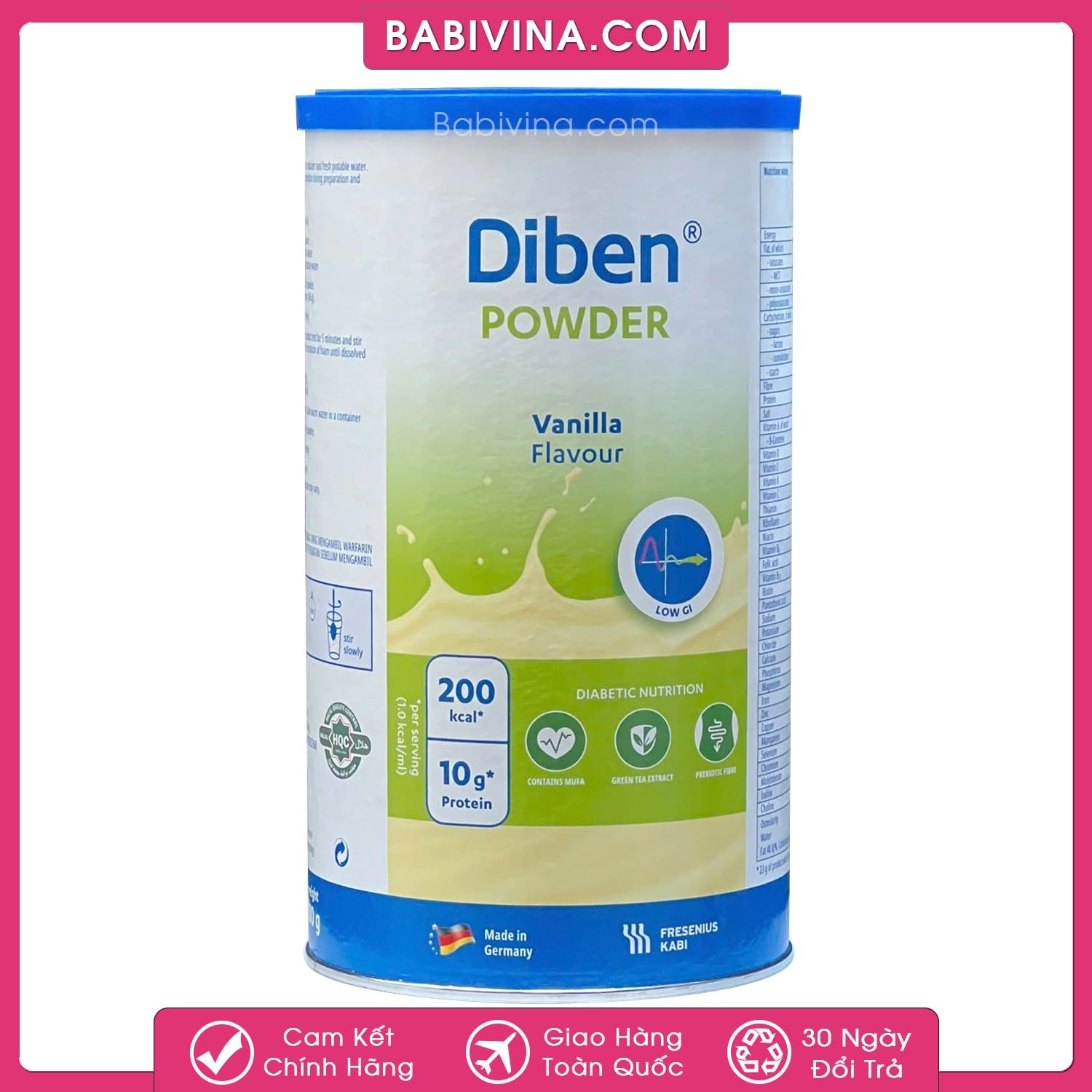 Sữa Diben Powder | Bệnh Nhân Tiểu Đường | Mua Diben Powder Chính Hãng, Giá Tốt Nhất Tại Babivina