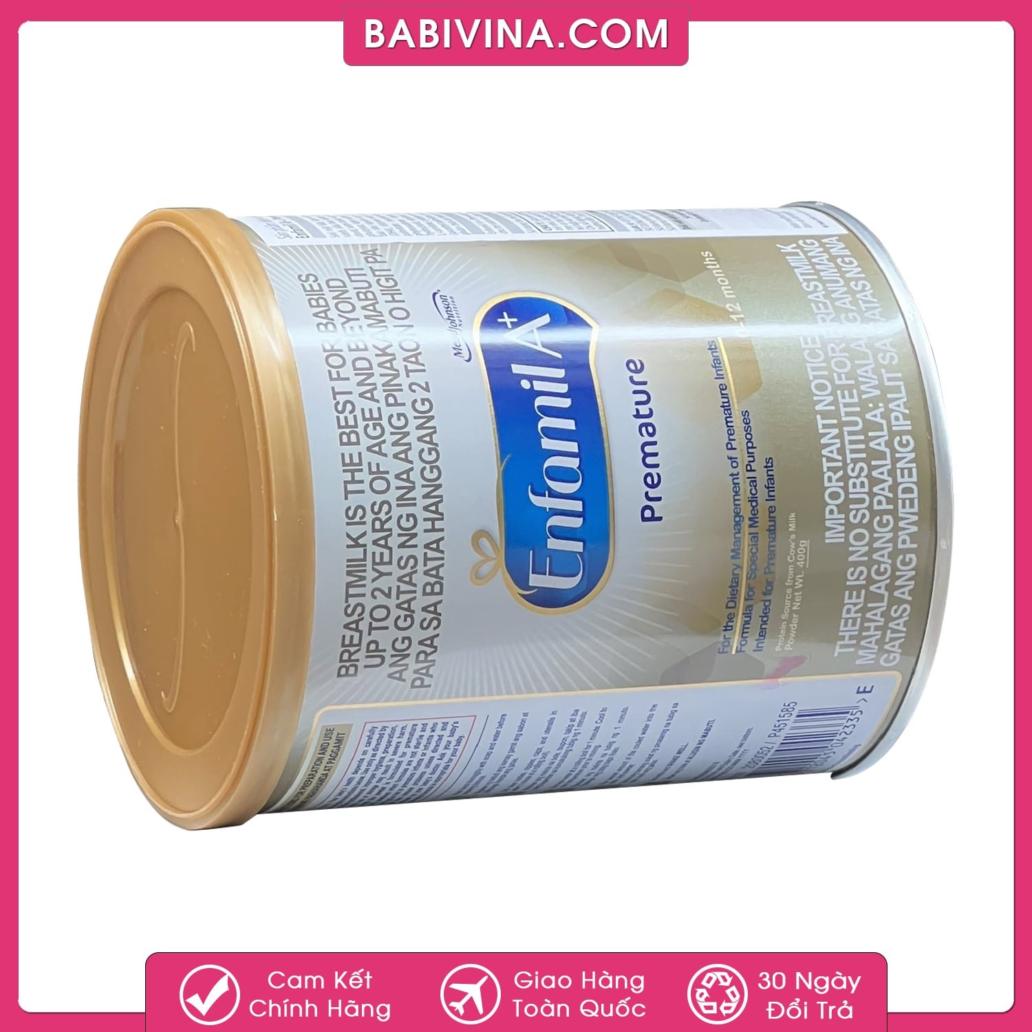Sữa Enfamil Premature 400g | Trẻ Sinh Non, Nhẹ Cân | Mua Enfamil Premature Chính Hãng, Giá Tốt Nhất Tại Babivina