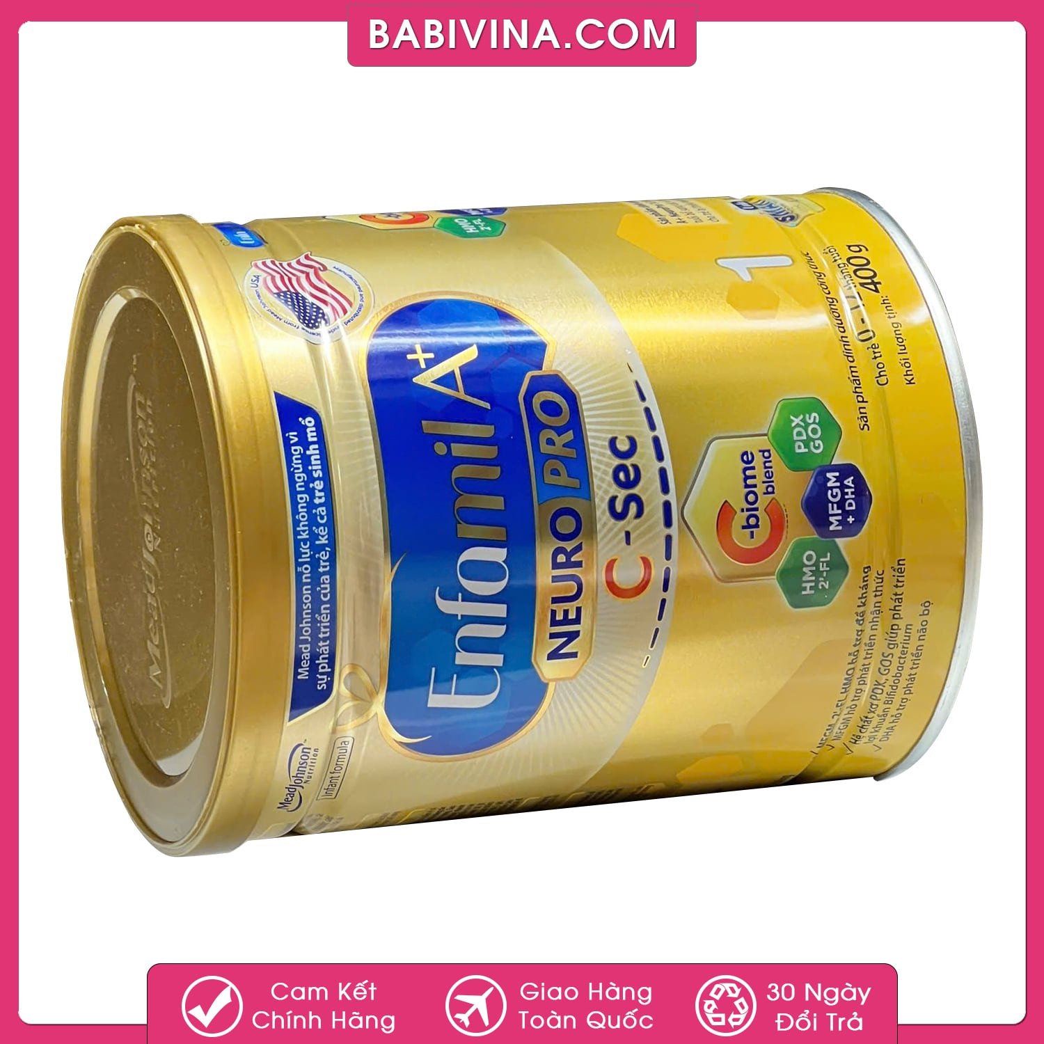 Sữa Enfamil A+ Neuropro C-Sec 1 400g | Dành Cho Trẻ Sinh Mổ Từ 0-12 Tháng | Chính Hãng Enfa, Giá Tốt Nhất