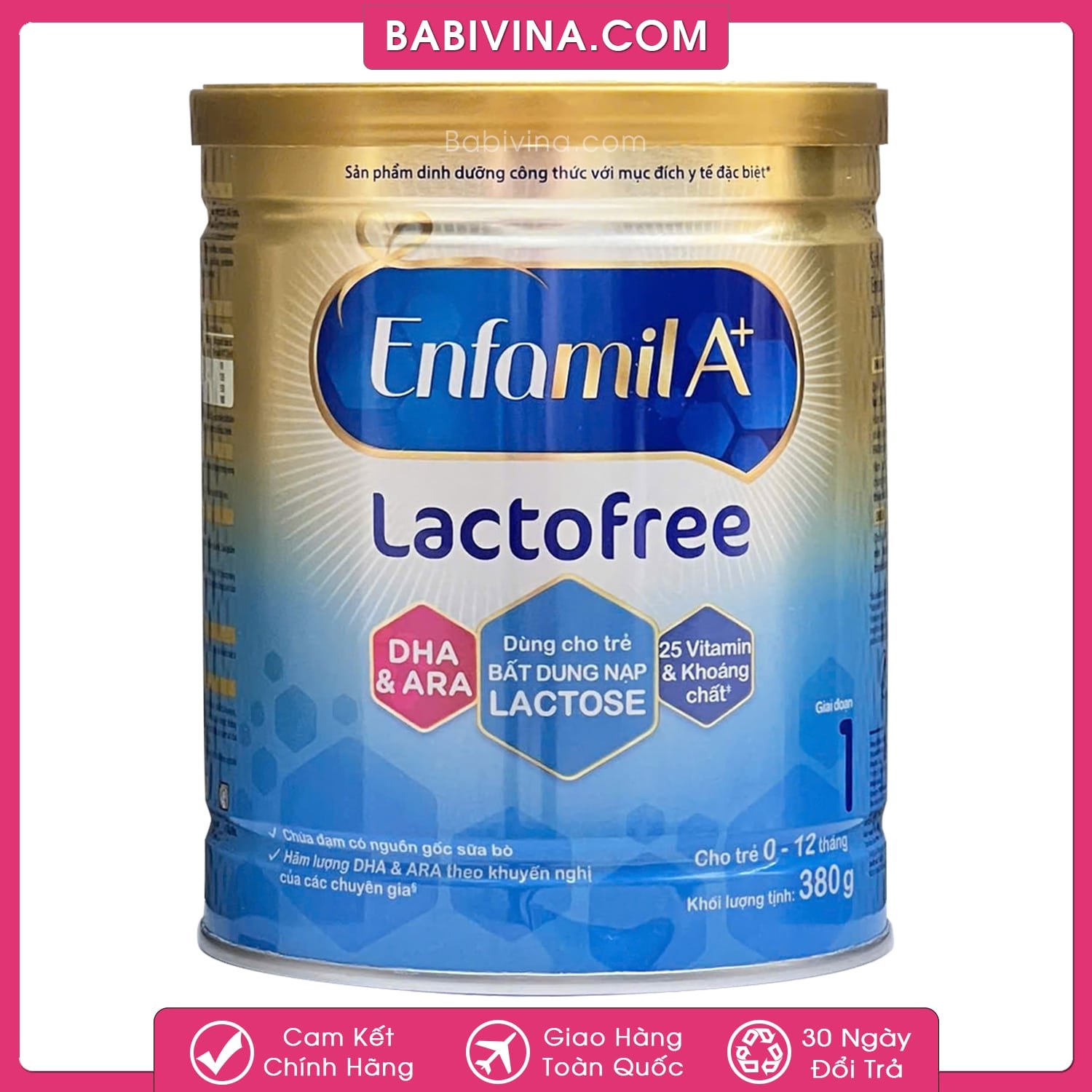  Sữa Enfamil Lactofree 380g | Trẻ 0-12 Tháng Tuổi, Bất Dung Nạp Lactose, Tiêu Chảy. Mua Enfamil Lactofree Chính Hãng, Giá Tốt Nhất 