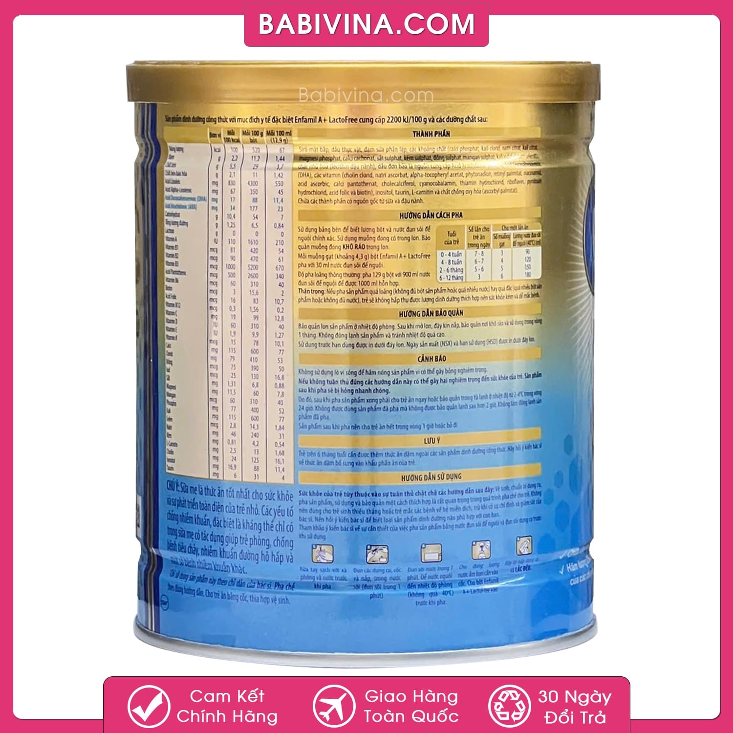 Sữa Enfamil Lactofree 380g | Trẻ 0-12 Tháng Tuổi, Bất Dung Nạp Lactose, Tiêu Chảy. Mua Enfamil Lactofree Chính Hãng, Giá Tốt Nhất