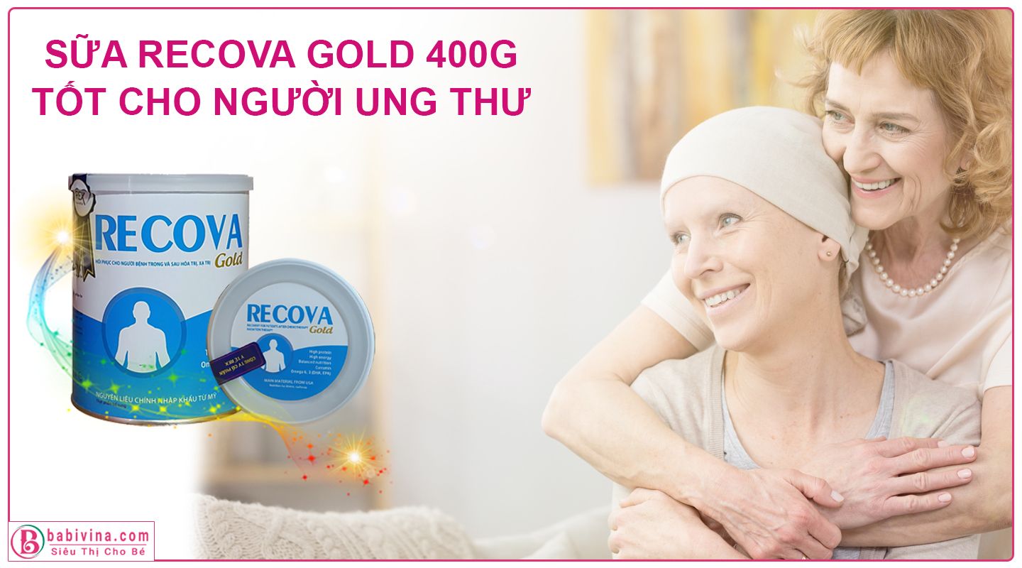 Sữa Recova Gold 400g Dinh Dưỡng Tốt Cho Người Ung Thư