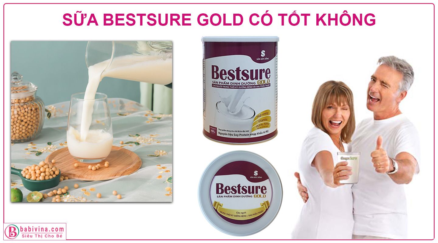 Sữa Bestsure Gold Cao Năng Lượng, Giàu Dinh Dưỡng