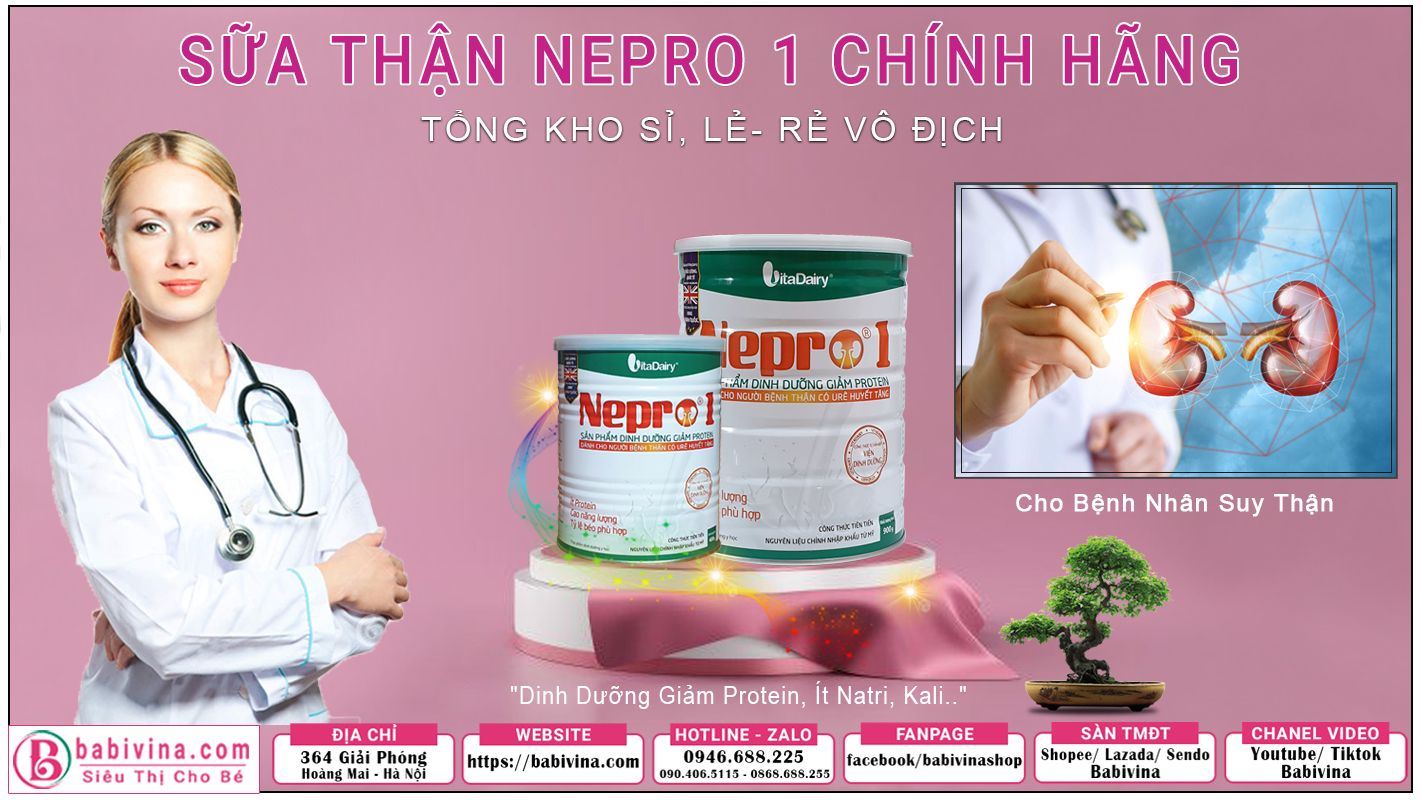 Sữa Nepro 1 Chính Hãng, Giá Rẻ Nhất Tại Babivina