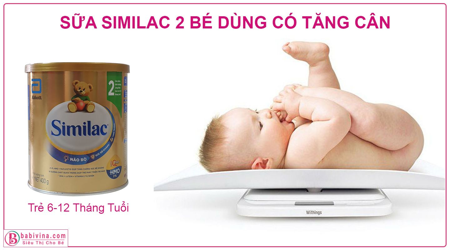 Sữa Similac 2 400g Giúp Trẻ Tăng Cân Tối Ưu