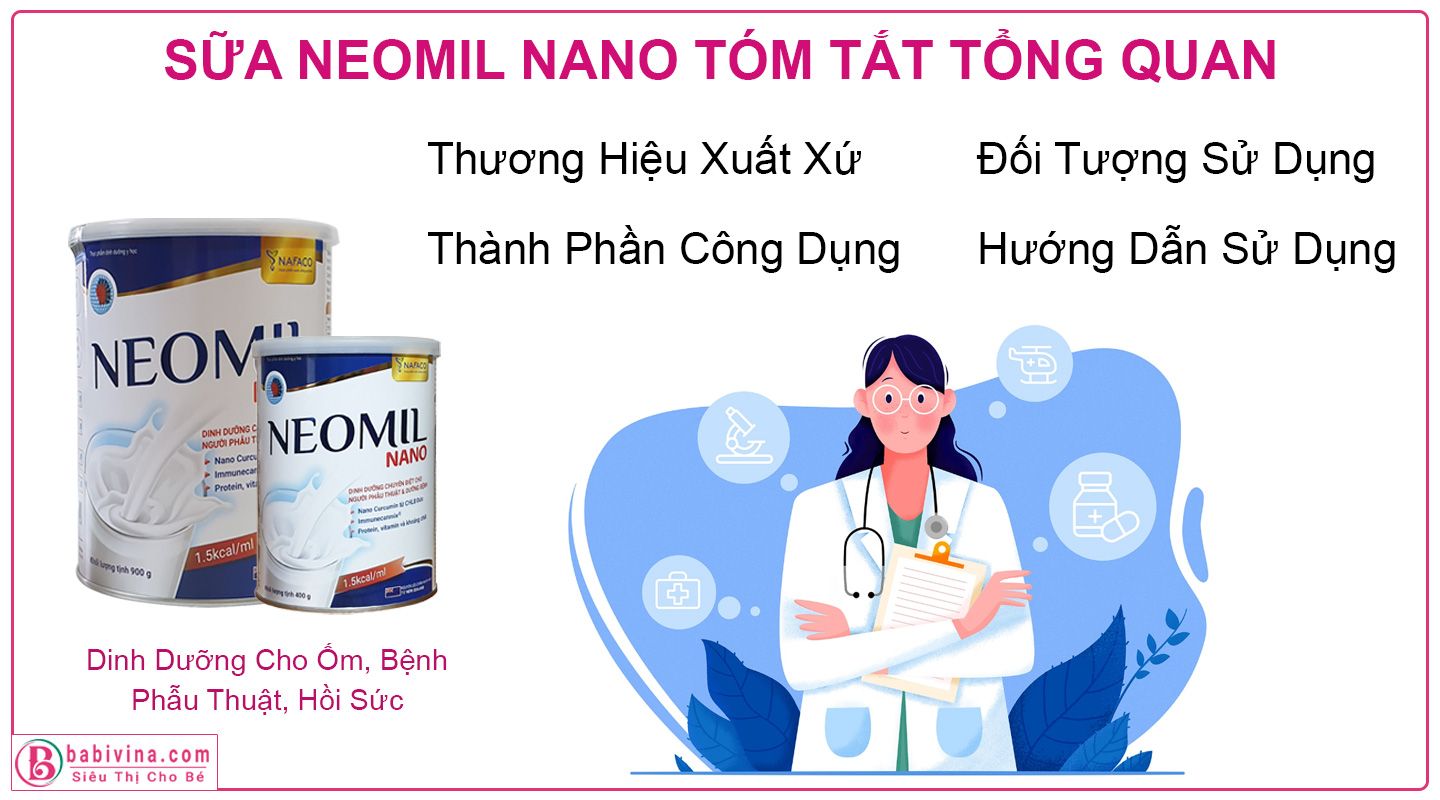 Sữa Neomil Nano 400g Đánh Giá Tổng Quan