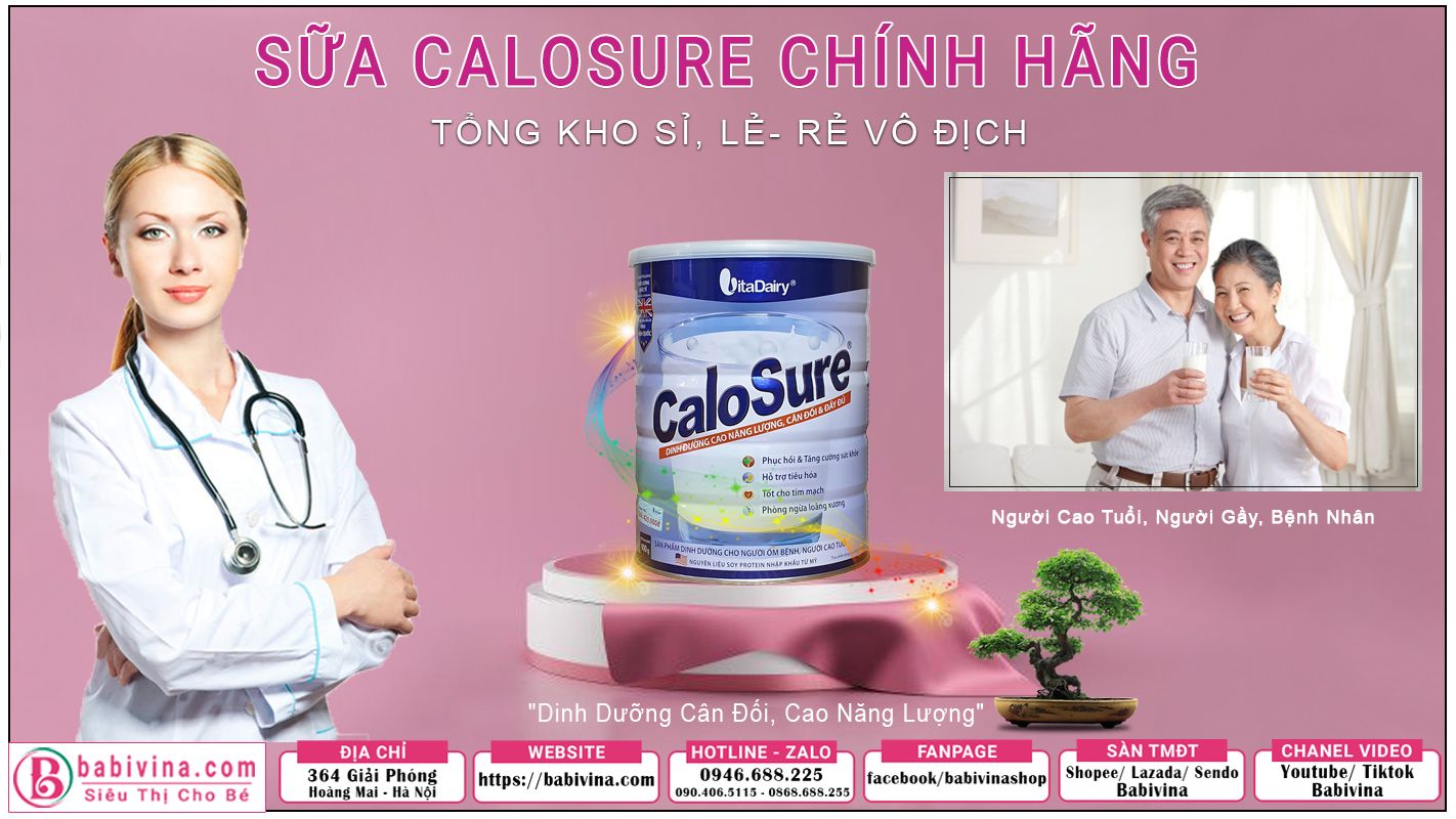 Sữa Calosure Chính Hãng, Giá Rẻ Nhất