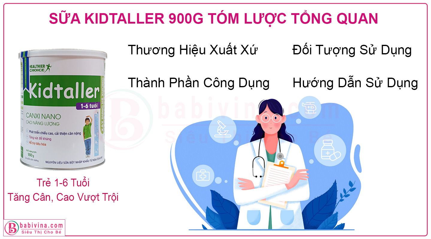 Sữa Kidtaller Đánh Giá, Review Tổng Quan