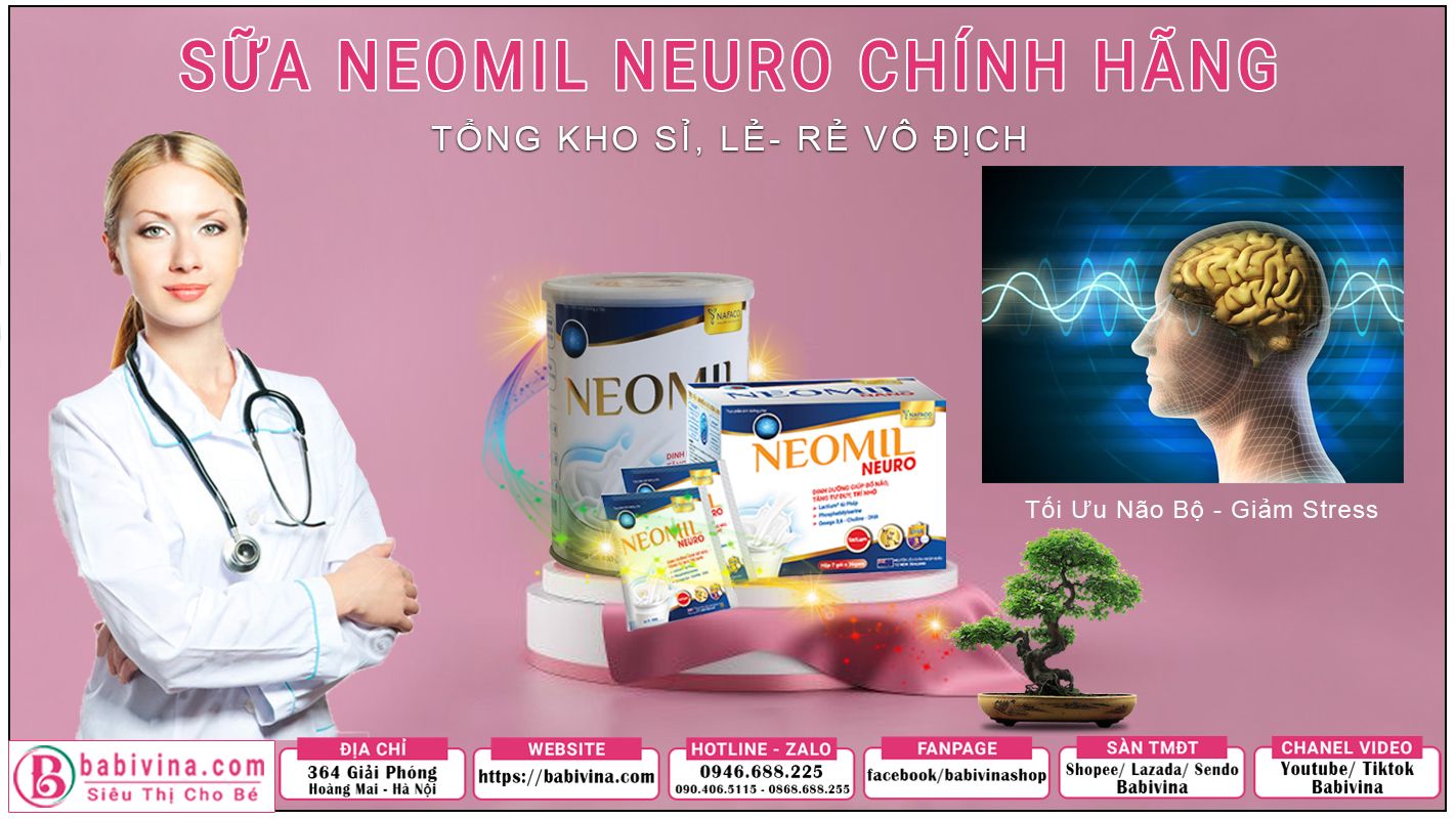 Sữa Neomil Neuro 400g Chính Hãng, Giá Tốt Nhất Tại Babivina