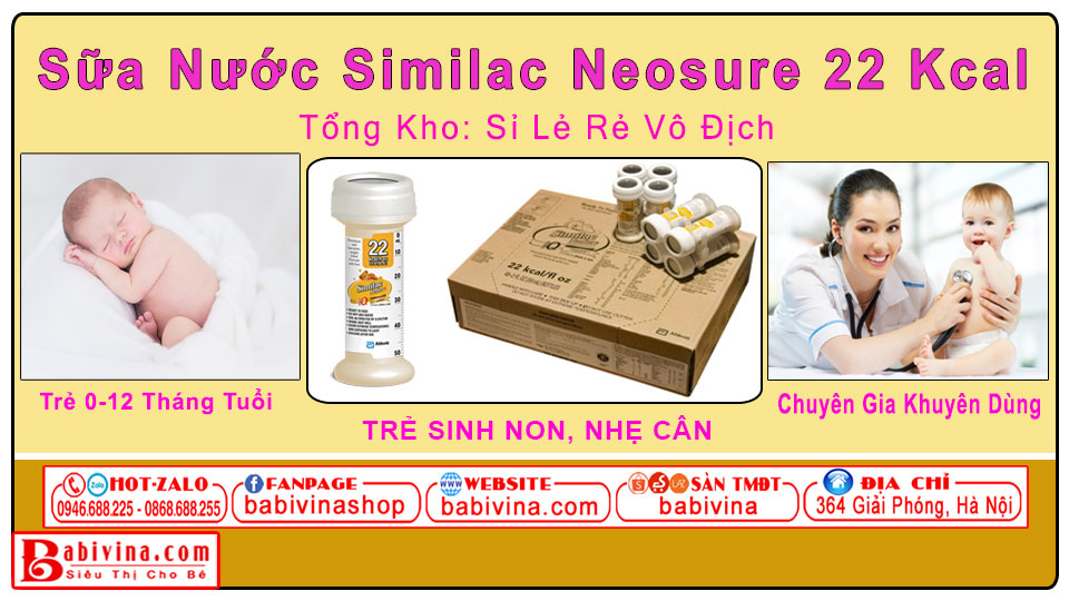 sữa nước similac neosure 22 kcal