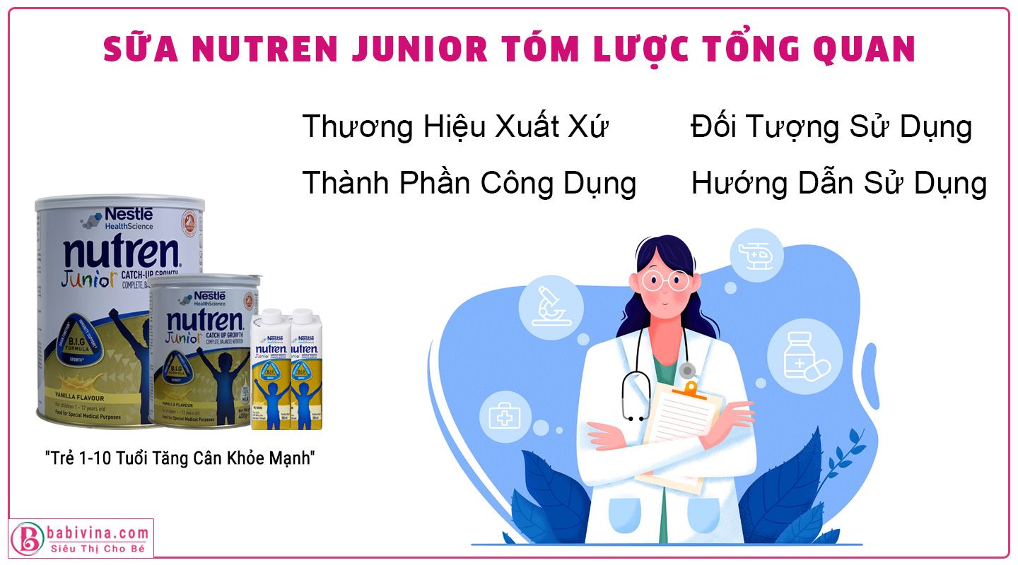 Sữa Nutren Junior Review, Đánh Giá Tổng Quan