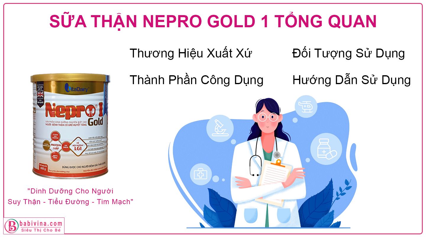 Tóm Tắt Tổng Quan Sữa Nepro Gold 1 400g