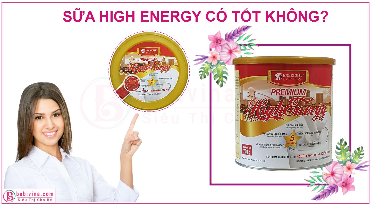 Sữa high Energy có tốt không?