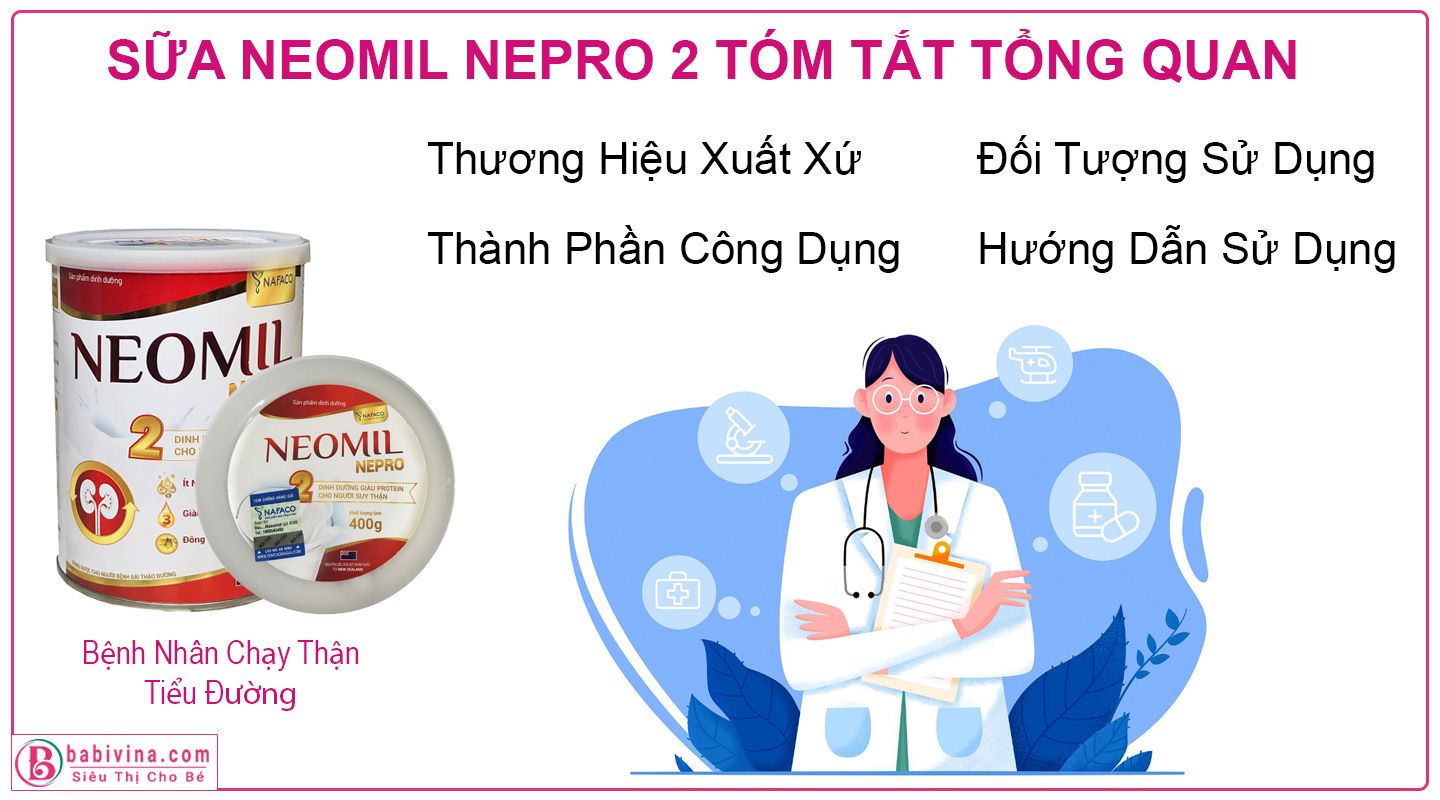 Tổng Quan Sữa Neomil Nepro 2 400g