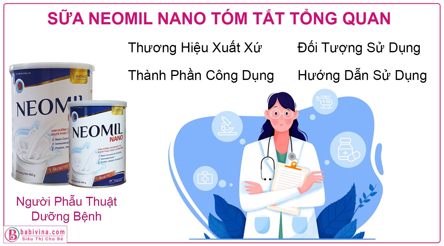 Sữa Neomil Nano 900g Đánh Giá Tổng Quan