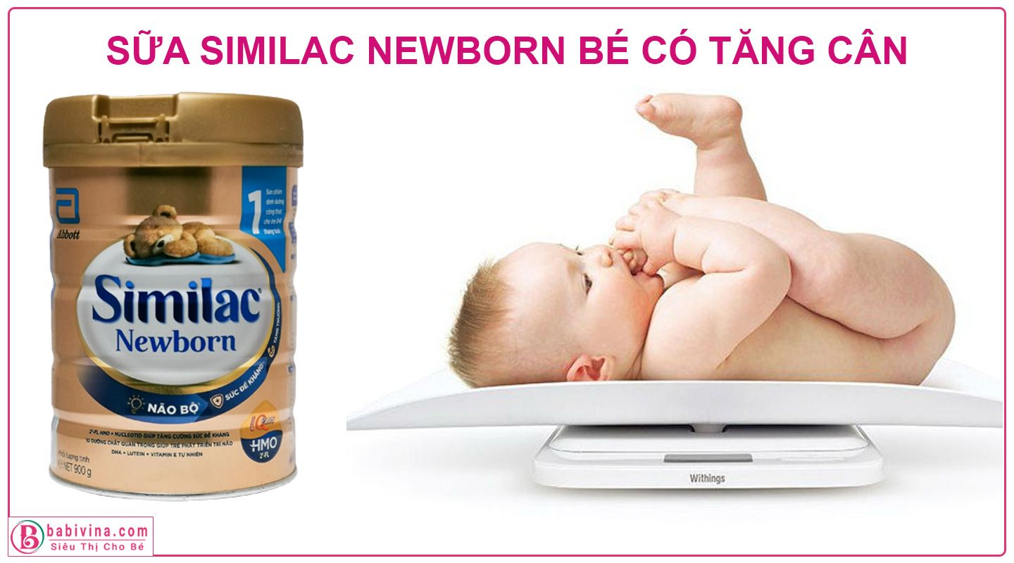 Sữa Similac 1 900g Giúp Trẻ Tăng Cân Tối Ưu