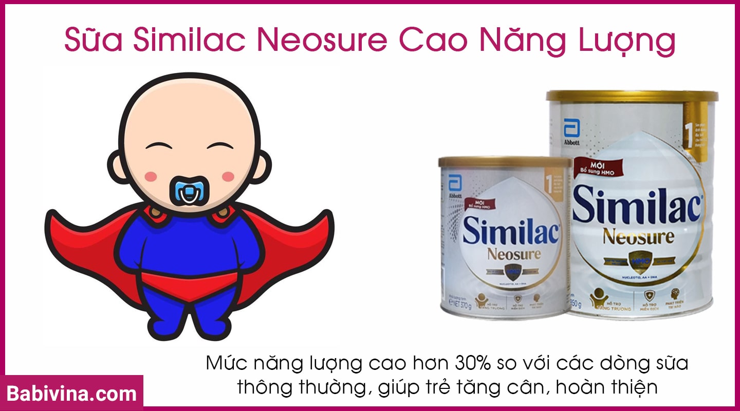 sua-similac-neosure-cao-nang-luong