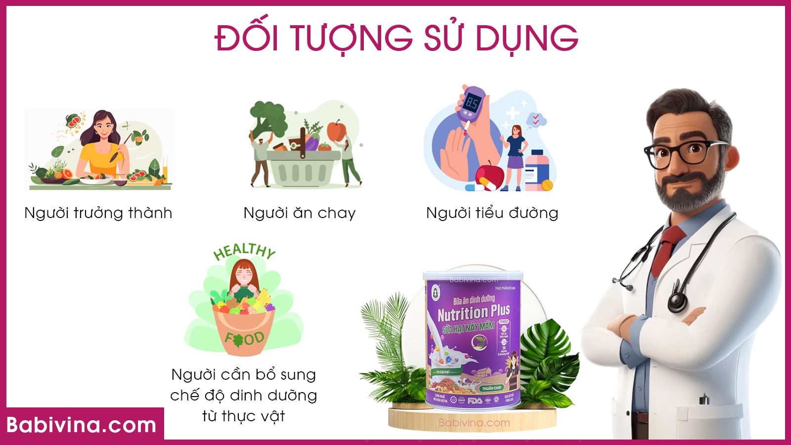 doi tuong-su-dung-sua-hat-nutrition-plus-bhnong-400g