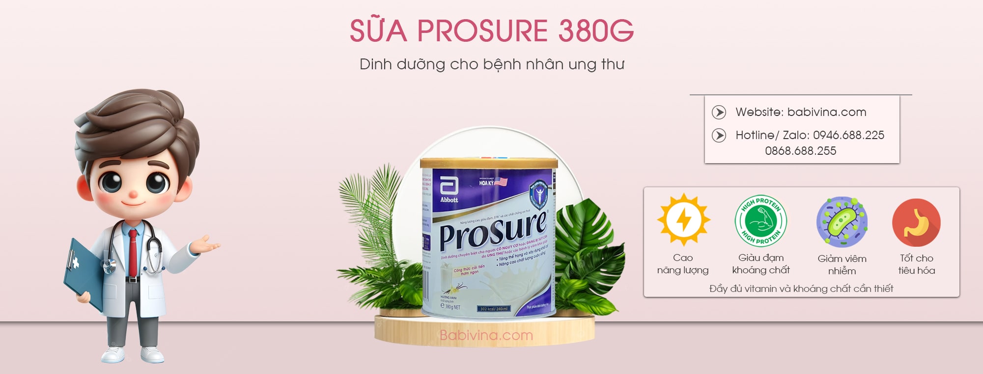 Sữa Prosure Chính Hãng Abbott Giá Tốt Nhất