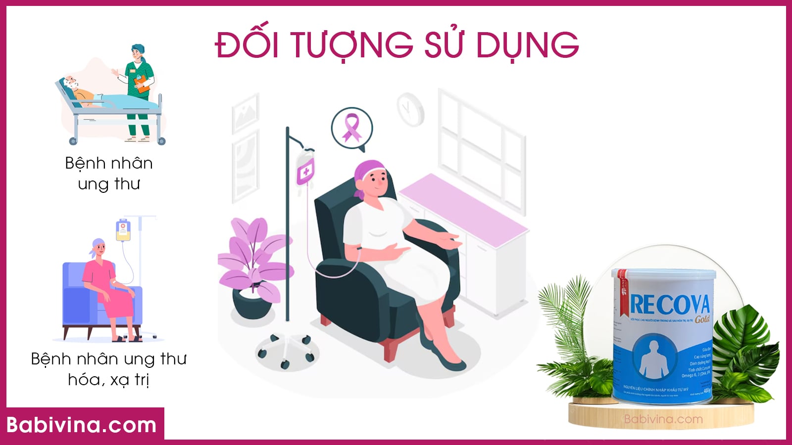 doi tuong-su-dung-sua-recova-gold-400g