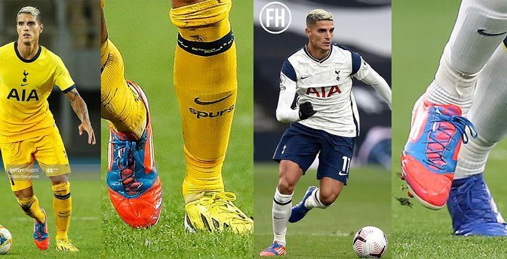 Érik Lamela Của Tottenham Giải Thích Lý Do Vì Sao Anh Ây Lại Sử Dụng Một Đôi Giày Khác Biệt Kết Hợp Của 2 Phiên Bản Cũ Và Mới