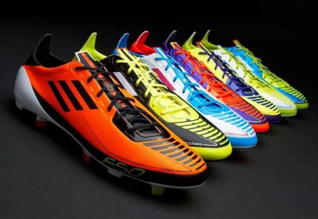 Adidas F50 Adizero  – Lịch sử phát triển từ năm 2004 đến nay