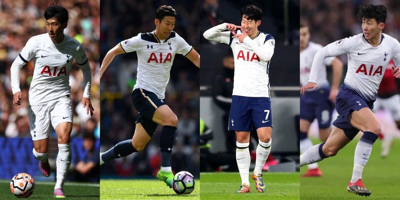 Son Heung Min và những mẫu giày từng xuất hiện trong sự nghiệp