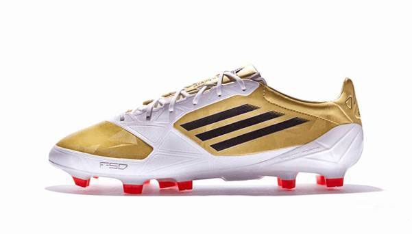 F50 Adizero Messi Ballon d’Or Gold-White (2011-1012)