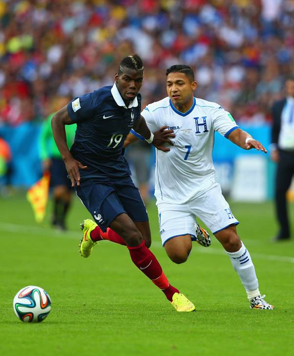 Paul Pogba với đôi Nike Magista tại World Cup 2014