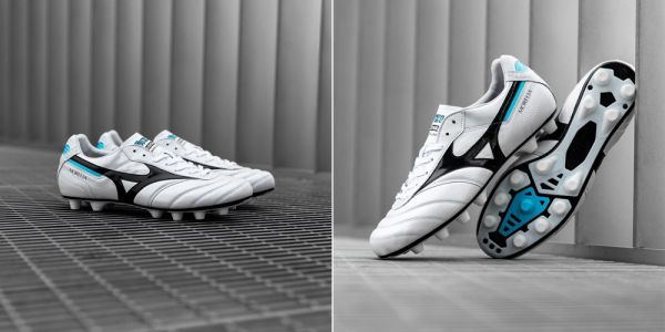 Mizuno Morelia 2 Pre Future Pack (White/Black/Blue Atoll)