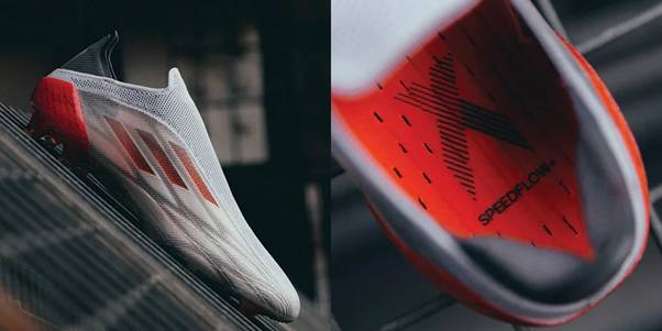 Adidas X Speedflow White Spark (White/Red/Dark Metallic Silver)