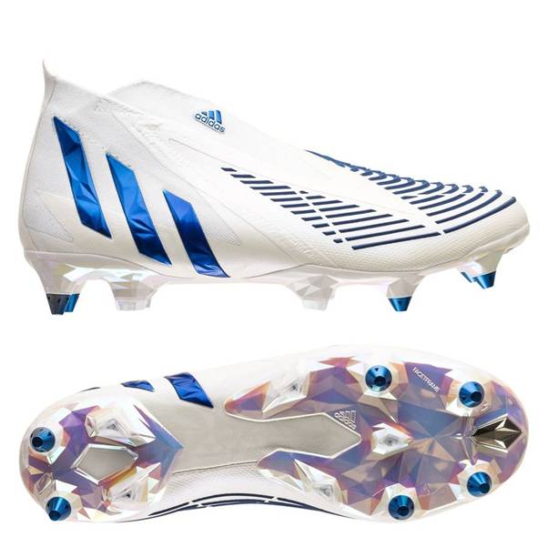 Adidas Predator Edge Diamond Edge (White / Hi-Res Blue) 2