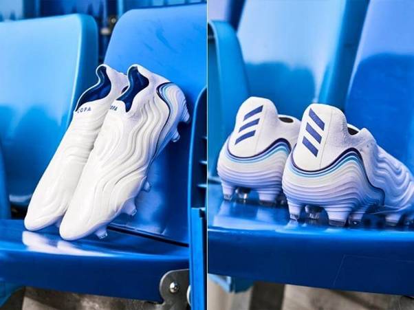 Adidas Copa Sense Diamond Edge (White / Hi-Res Blue / Legacy Indigo)