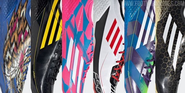 Adidas F50 Adizero  – Lịch sử phát triển từ năm 2004 đến nay